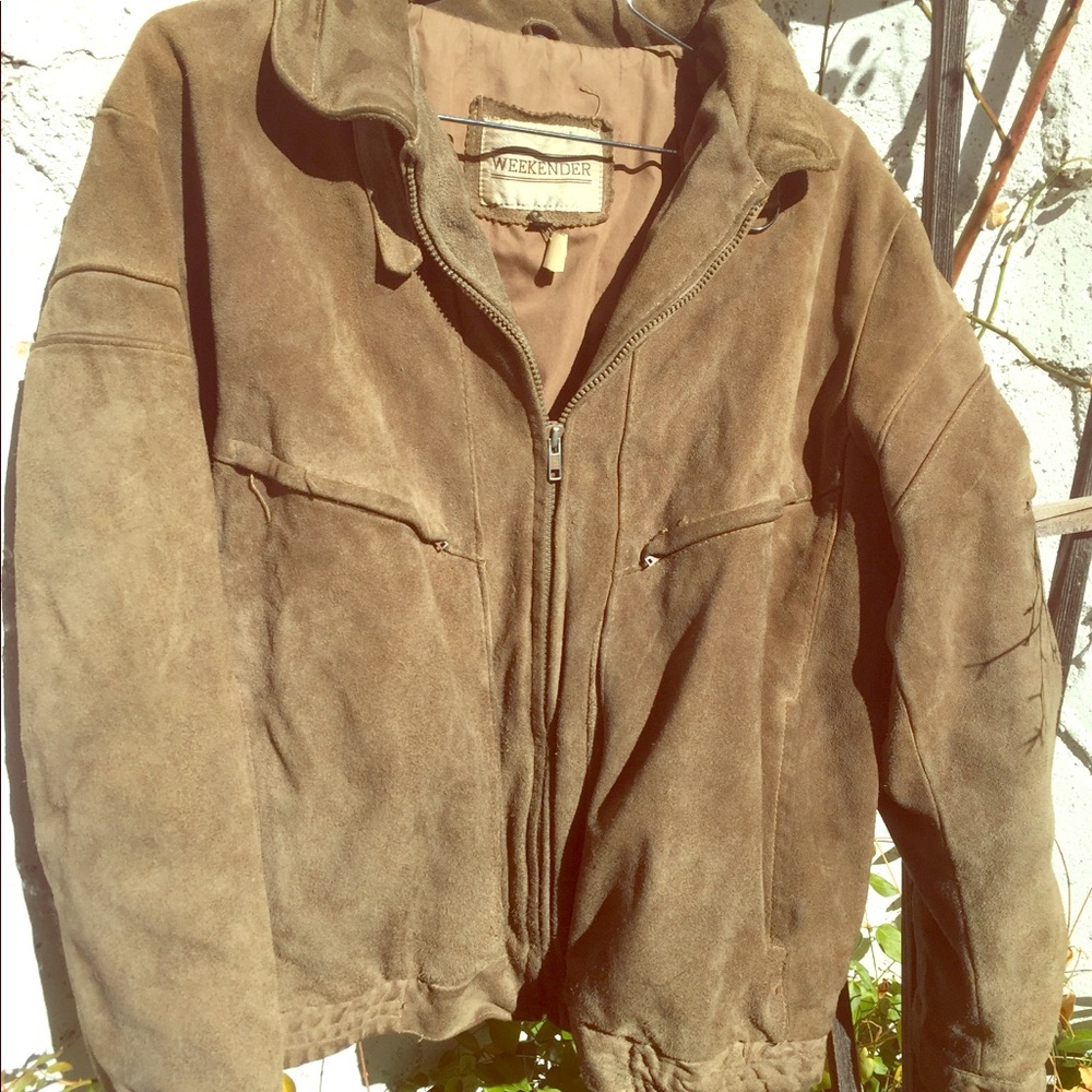 Men leather Bomber Jacket